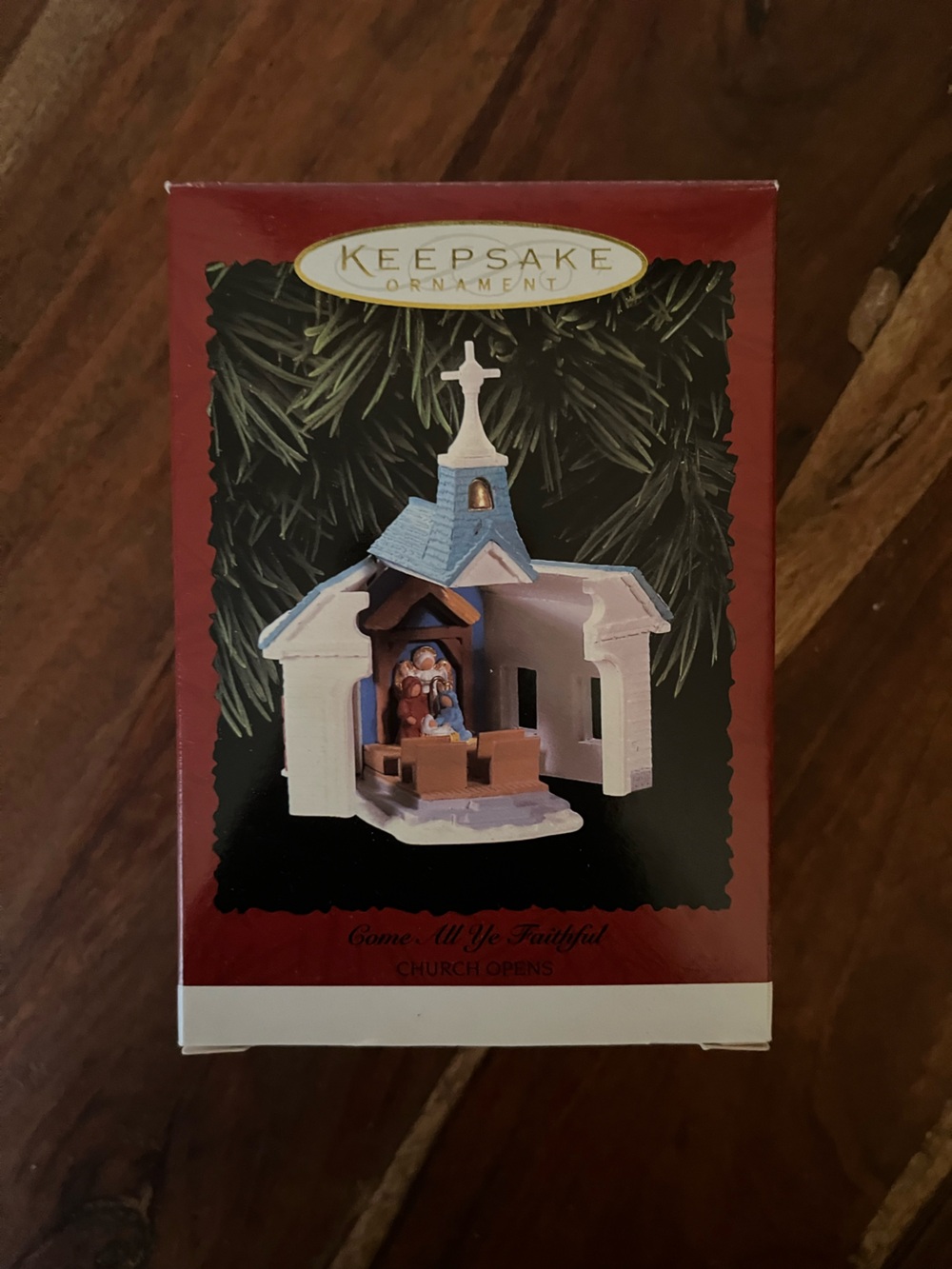 Hallmark: Come All Ye Faithful - Church Opens - Keepsake Ornament